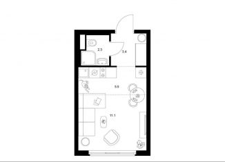 Продаю квартиру студию, 22.3 м2, Москва, ВАО
