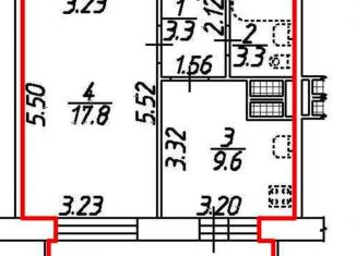 Продажа 1-ком. квартиры, 39 м2, Санкт-Петербург, Пулковское шоссе, 36к4
