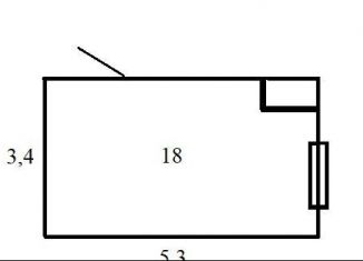 Сдается в аренду офис, 18 м2, Санкт-Петербург, улица Белы Куна, 34, метро Елизаровская