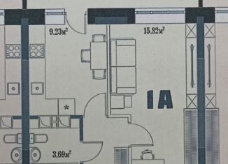 Продаю 1-ком. квартиру, 32.6 м2, Глазов, улица Калинина, 12