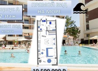 Продаю двухкомнатную квартиру, 44 м2, Судак, Набережная улица, 75