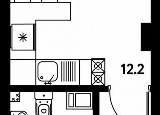 Продается квартира студия, 19.9 м2, Санкт-Петербург, Московский проспект, Московский проспект, 115В