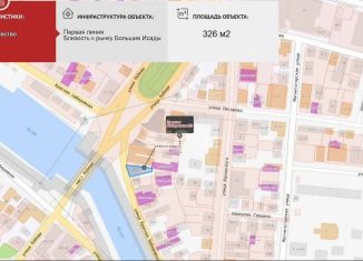 Продажа участка, 3.3 сот., Астрахань, улица Красная Набережная, 83