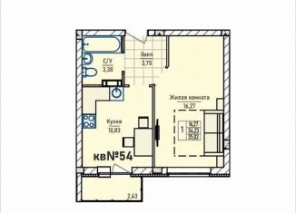 Продам 1-комнатную квартиру, 35 м2, сельский посёлок Новинки, Инженерный проезд, 7к2, ЖК Стрижи