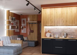 Квартира на продажу студия, 23 м2, Сочи, улица Ленина, 219А/1к1, ЖК Мадрид Парк-2