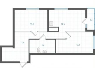 Продажа 2-комнатной квартиры, 58 м2, Екатеринбург, метро Уралмаш