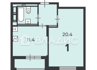 Продажа 1-ком. квартиры, 39.8 м2, Москва, проспект Мира, 135А, станция Ростокино