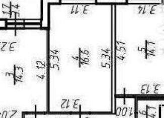 Продажа двухкомнатной квартиры, 60.4 м2, Санкт-Петербург, Среднерогатская улица, 13к1, ЖК Триумф Парк