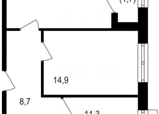 Продам 2-ком. квартиру, 56.7 м2, Москва, Михалковская улица, 48с8, ЖК Михалковский