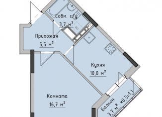 Продается 1-ком. квартира, 35.9 м2, Ижевск, жилой район Север