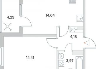 Продажа 1-комнатной квартиры, 38.8 м2, Сертолово, ЖК Новое Сертолово