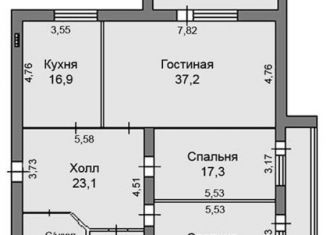 Четырехкомнатная квартира на продажу, 170 м2, Москва, улица Маршала Катукова, 24к5, район Строгино
