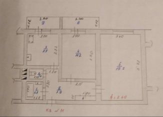 Продается 2-комнатная квартира, 52.5 м2, поселок Маршала Жукова, 1-й квартал, 11