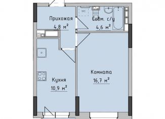 Продажа 1-ком. квартиры, 37.1 м2, Ижевск, жилой район Север