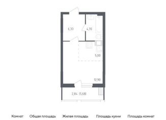 Продажа квартиры студии, 31.8 м2, Московская область, жилой комплекс Егорово Парк, к3