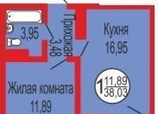 Продажа 1-комнатной квартиры, 38 м2, Оренбург, Уральская улица, 16, Ленинский район