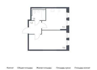 Продается однокомнатная квартира, 38.2 м2, Москва, САО, жилой комплекс Молжаниново, к1