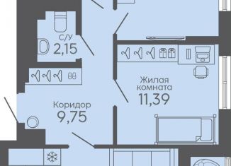 Продаю двухкомнатную квартиру, 58.4 м2, Екатеринбург, Новосинарский бульвар, 5, метро Ботаническая