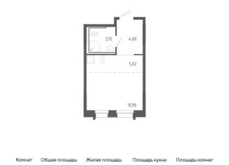 Продажа квартиры студии, 23.7 м2, Владивосток
