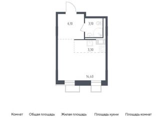 Квартира на продажу студия, 26.9 м2, Санкт-Петербург