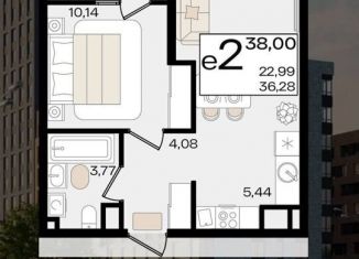 Продам 1-комнатную квартиру, 38 м2, Краснодар