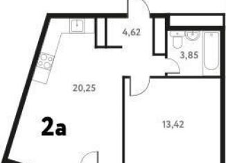 Продается однокомнатная квартира, 40.9 м2, Пушкино, Школьная улица, 28к2