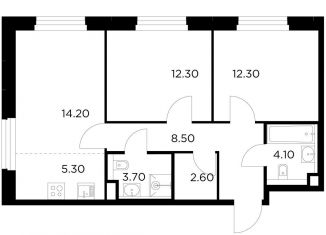 Продам 3-комнатную квартиру, 63 м2, Мытищи
