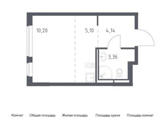 Квартира на продажу студия, 22.8 м2, Мытищи