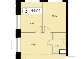 Продам трехкомнатную квартиру, 44 м2, Одинцово