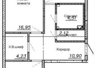 Продается двухкомнатная квартира, 69.6 м2, Воронеж, Ленинский район, улица Ворошилова, 90лит12