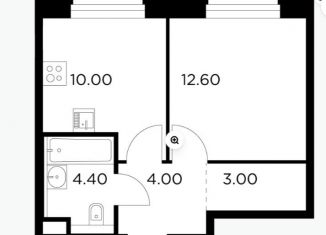 Продам 1-комнатную квартиру, 34 м2, Московская область, Колхозная улица, 10А