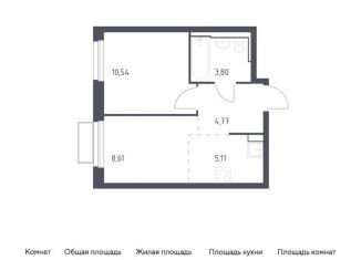Продам 1-комнатную квартиру, 32.8 м2, Красногорск, жилой комплекс Квартал Строгино, к2