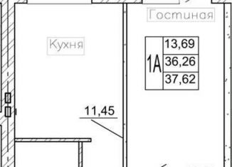 Продается 1-ком. квартира, 37.6 м2, Воронежская область
