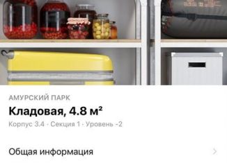 Продажа гаража, 10 м2, Москва, район Гольяново, Амурская улица, 2Ак3