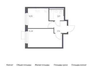 Продажа 1-комнатной квартиры, 33 м2, Москва, Молжаниновский район
