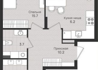 3-комнатная квартира на продажу, 69.6 м2, Пермский край