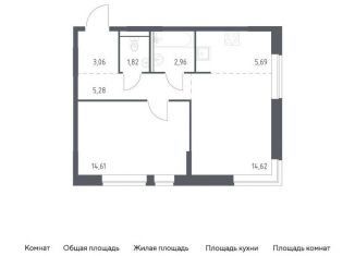 Продаю однокомнатную квартиру, 48 м2, Троицк, Центральная площадь
