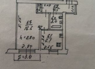 Продам 1-ком. квартиру, 32.5 м2, Ростовская область, проспект Ленина, 62