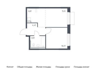 Продам однокомнатную квартиру, 34.6 м2, Москва, САО, жилой комплекс Молжаниново, к5