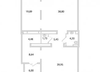 Продам помещение свободного назначения, 129.09 м2, деревня Новосаратовка