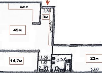 Продажа трехкомнатной квартиры, 93.7 м2, Пермь, улица Белинского, ЖК Солнечный Город