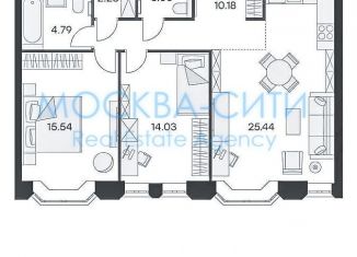 Продам 2-комнатную квартиру, 75.3 м2, Москва, 1-я улица Ямского Поля, 28с3, САО