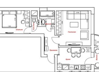 Продам 2-комнатную квартиру, 75.9 м2, Москва, проспект Маршала Жукова, 9, станция Хорошёво