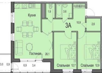 Продается трехкомнатная квартира, 110 м2, Москва, проспект Маршала Жукова, 8к3, станция Хорошёво