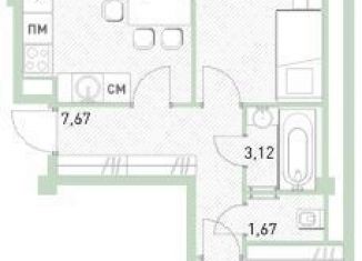 Продается 3-комнатная квартира, 52 м2, Балашиха, жилой комплекс Столичный, к23, ЖК Столичный