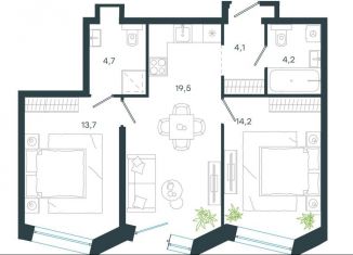 Продается 3-комнатная квартира, 60.9 м2, Москва, ЖК Левел Стрешнево, Волоколамское шоссе, 81/2с2