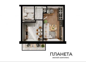 Продается 1-комнатная квартира, 35.6 м2, Новокузнецк