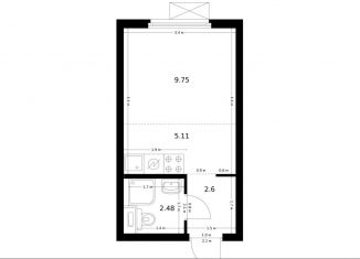 Квартира на продажу студия, 19.9 м2, Москва, район Чертаново Южное