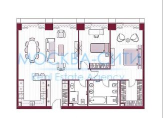 Трехкомнатная квартира на продажу, 115 м2, Москва, Ленинградский проспект, 37