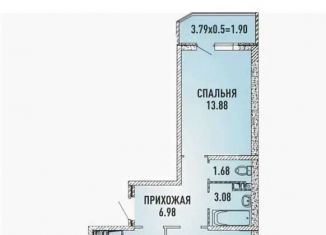 Продажа двухкомнатной квартиры, 57 м2, Краснодар, улица имени Героя Георгия Бочарникова, 12, микрорайон Губернский